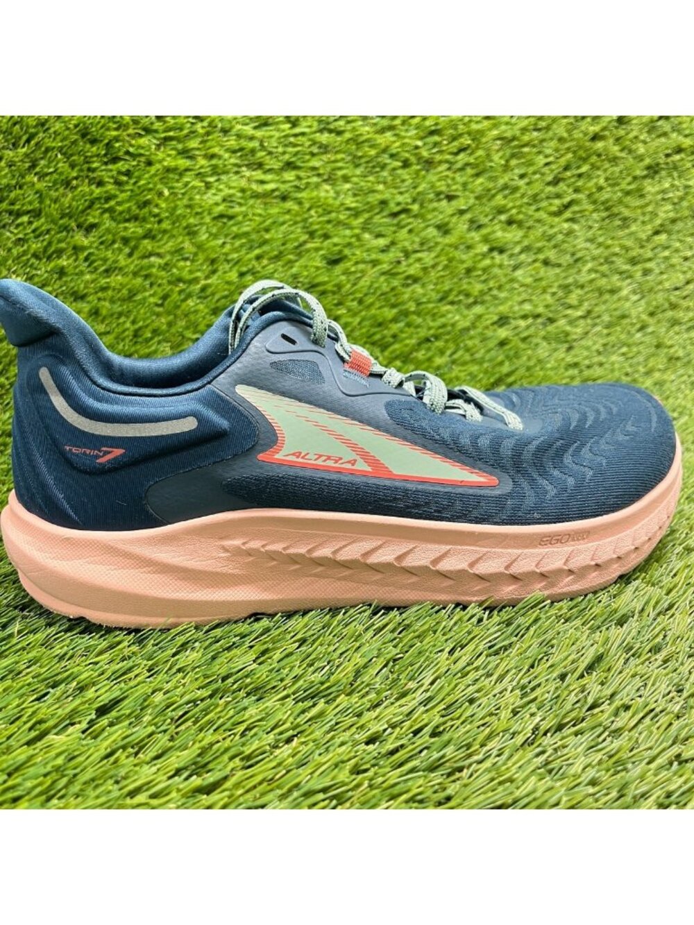 Altra Torin 7 Womens Size 8.5 Blue Pink Athletic Running Walking Shoes Sneakers